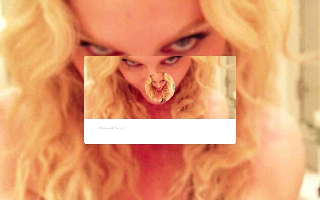 Carrd profile picture for @madonna